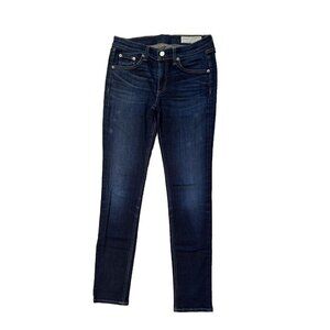 Rag & Bone Jeans Womens 28 Dark Denim Low Rise Kensington 28x30 W1502K520